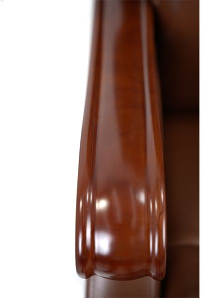 Крісло АКЛАС Ланселот EX RL (Шкіра LC-I Brown)