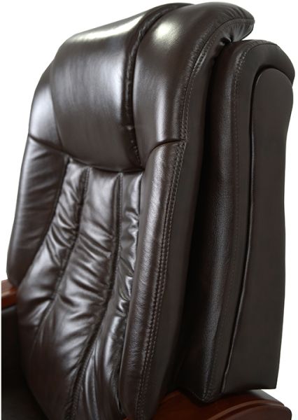 Крісло АКЛАС Трістрам EX RL (Шкіра Lux LC-K Dark brown)