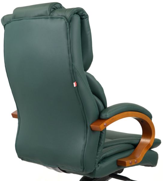 Крісло АКЛАС Флорида EX GB-233WW (Шкіра Lux LC Green)