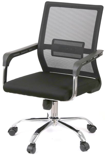 Крісло АКЛАС Бруно mesh СН TILT (Чорний)