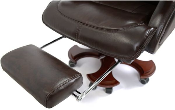 Крісло АКЛАС Ланселот EX RL (Шкіра LC-K Dark brown)