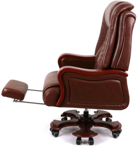 Крісло АКЛАС Ланселот EX RL (Шкіра LC-I Brown)