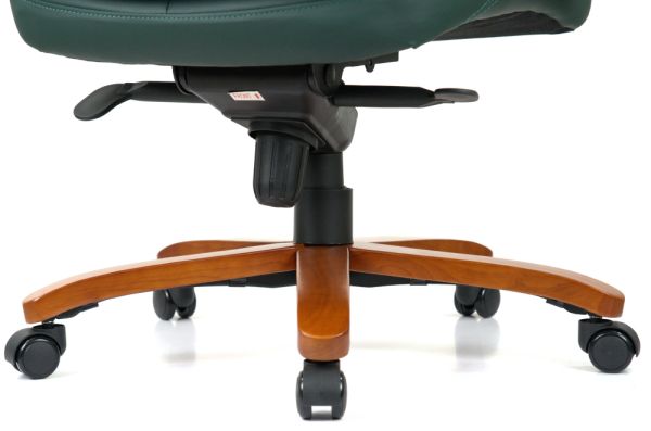 Крісло АКЛАС Тіроль EX GB-236WW (Шкіра Lux LC Green)