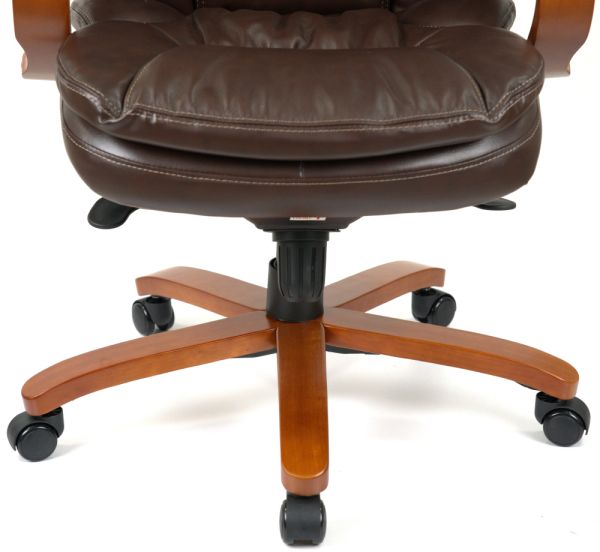 Крісло АКЛАС Тіроль EX GB-236WW (Шкіра LC-K Dark brown)