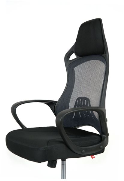 Крісло АКЛАС Дорос CH Tilt (Сірий/Чорний)