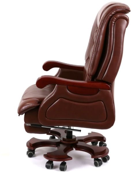 Крісло АКЛАС Ланселот EX RL (Шкіра LC-I Brown)