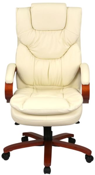 Крісло АКЛАС Флорида EX GB-233WW (Шкіра LC-F Beige)