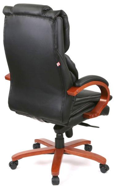 Крісло АКЛАС Флорида EX GB-233WW (Шкіра LC-A Black)