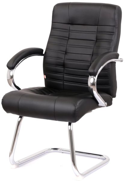 Крісло конференційне АКЛАС Атлант CF (XY-7147-G) Чорний (PU-чорний)