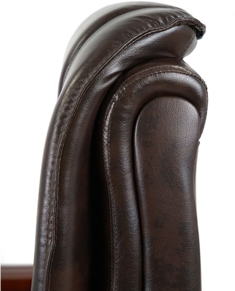 Крісло АКЛАС Ланселот EX RL (Шкіра LC-K Dark brown)