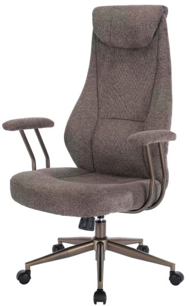 Крісло АКЛАС Булат (Штучна замша 02 Dark gray)