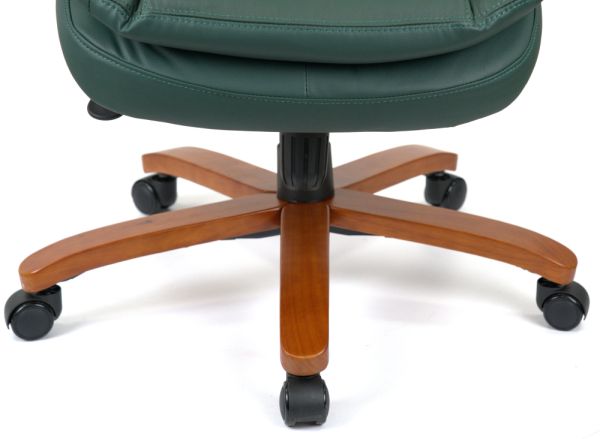 Крісло АКЛАС Флорида EX GB-233WW (Шкіра Lux LC Green)