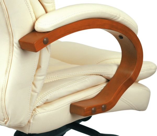 Крісло АКЛАС Флорида EX GB-233WW (Шкіра LC-F Beige)