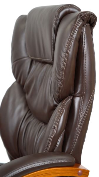 Крісло АКЛАС Флорида EX GB-233WW (Шкіра LC-K Dark brown)