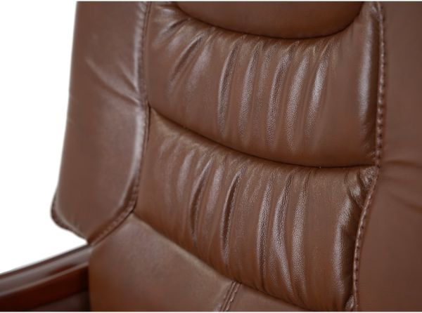 Крісло АКЛАС Ланселот EX RL (Шкіра LC-I Brown)