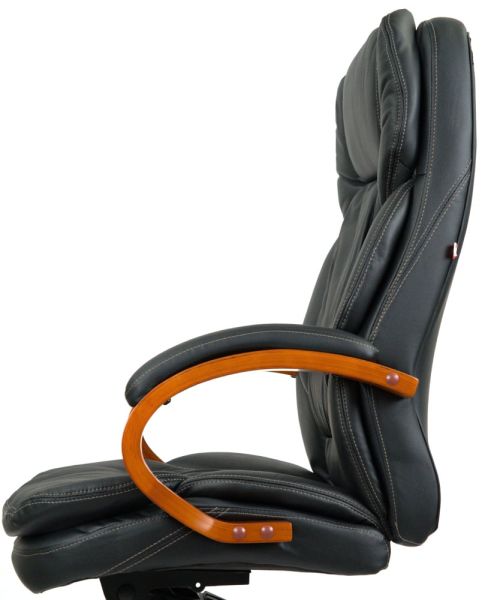 Крісло АКЛАС Тіроль EX GB-236WW (Шкіра LC-A Black)