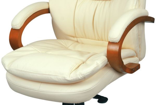 Крісло АКЛАС Флорида EX GB-233WW (Шкіра LC-F Beige)