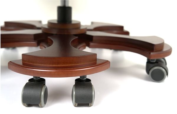 Крісло АКЛАС Ланселот EX RL (Шкіра LC-A Black)