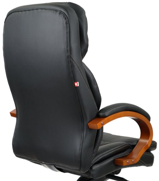 Крісло АКЛАС Тіроль EX GB-236WW (Шкіра LC-A Black)