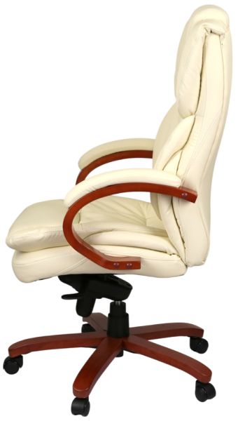 Крісло АКЛАС Флорида EX GB-233WW (Шкіра LC-F Beige)