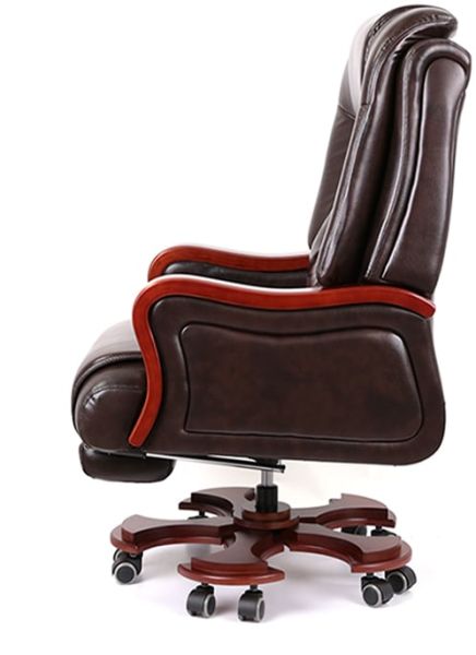 Крісло АКЛАС Трістрам EX RL (Шкіра Lux LC-K Dark brown)