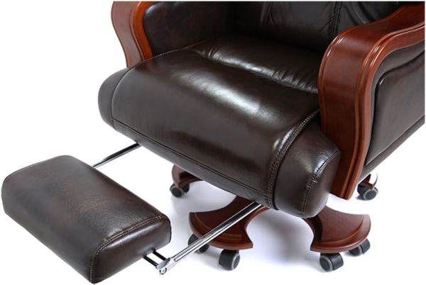 Крісло АКЛАС Трістрам EX RL (Шкіра Lux LC-K Dark brown)