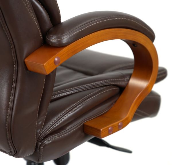 Крісло АКЛАС Флорида EX GB-233WW (Шкіра LC-K Dark brown)