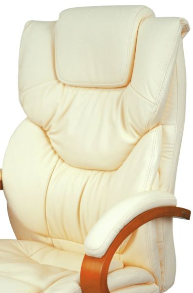 Крісло АКЛАС Флорида EX GB-233WW (Шкіра LC-F Beige)