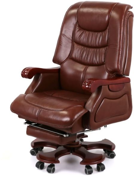 Крісло АКЛАС Ланселот EX RL (Шкіра LC-I Brown)