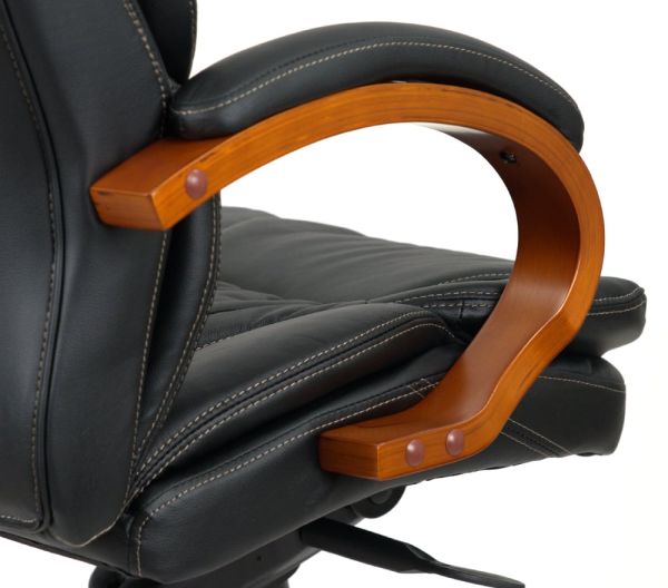 Крісло АКЛАС Тіроль EX GB-236WW (Шкіра LC-A Black)