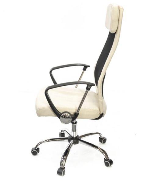 Крісло АКЛАС Гілмор FX СН TILT (Бежевий/Чорний)