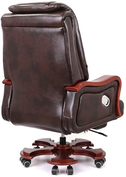 Крісло АКЛАС Трістрам EX RL (Шкіра Lux LC-K Dark brown)