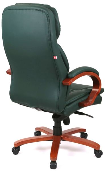 Крісло АКЛАС Тіроль EX GB-236WW (Шкіра Lux LC Green)