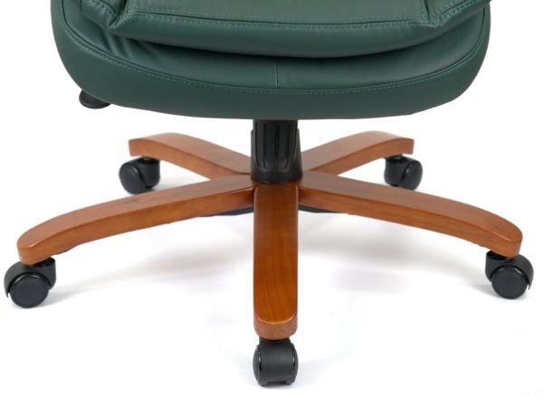 Крісло АКЛАС Тіроль EX GB-236WW (Шкіра Lux LC Green)