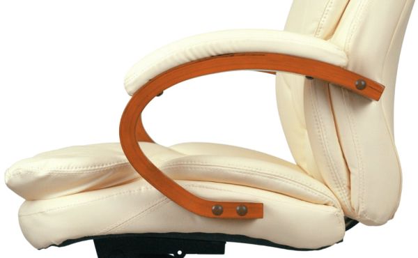 Крісло АКЛАС Тіроль EX GB-236WW (Шкіра LC-F Beige)