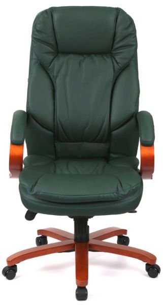 Крісло АКЛАС Тіроль EX GB-236WW (Шкіра Lux LC Green)