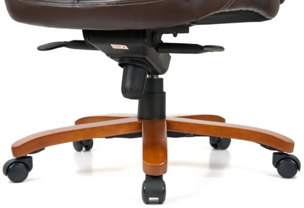 Крісло АКЛАС Тіроль EX GB-236WW (Шкіра LC-K Dark brown)