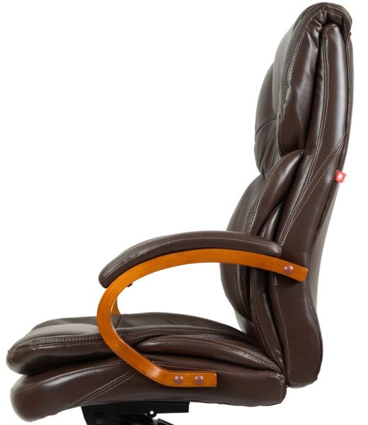 Крісло АКЛАС Флорида EX GB-233WW (Шкіра LC-K Dark brown)