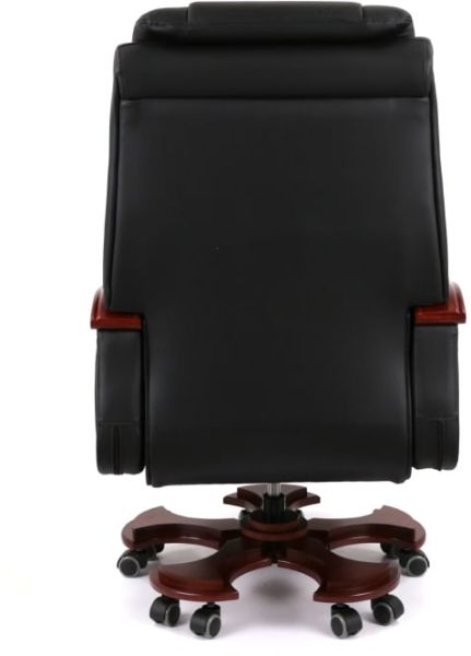 Крісло АКЛАС Трістрам EX RL (Шкіра LC-A Black)