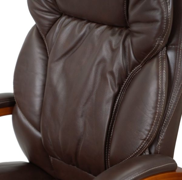 Крісло АКЛАС Тіроль EX GB-236WW (Шкіра LC-K Dark brown)