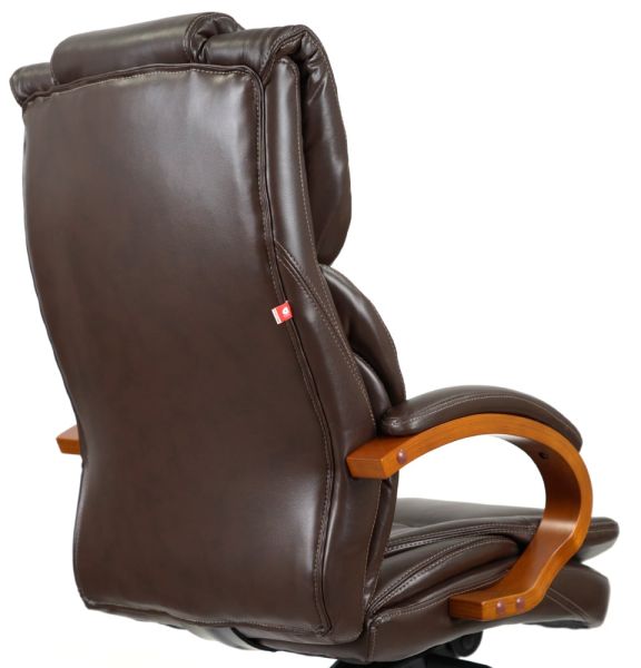 Крісло АКЛАС Флорида EX GB-233WW (Шкіра LC-K Dark brown)