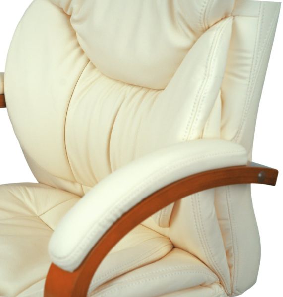 Крісло АКЛАС Флорида EX GB-233WW (Шкіра LC-F Beige)