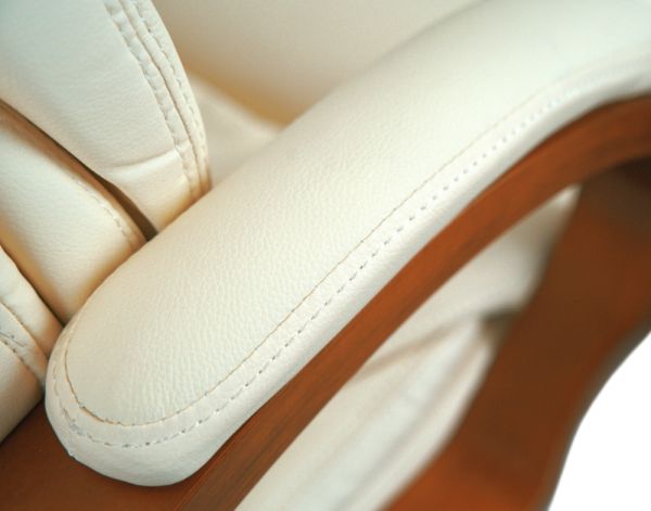 Крісло АКЛАС Флорида EX GB-233WW (Шкіра LC-F Beige)