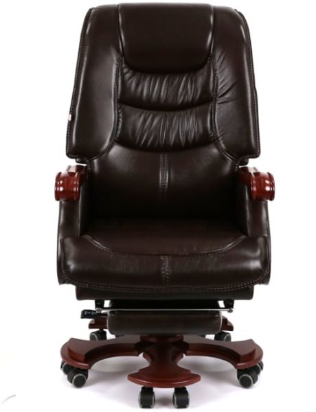 Крісло АКЛАС Ланселот EX RL (Шкіра LC-K Dark brown)