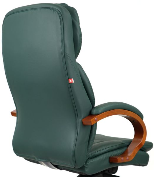 Крісло АКЛАС Тіроль EX GB-236WW (Шкіра Lux LC Green)