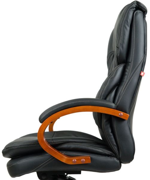 Крісло АКЛАС Флорида EX GB-233WW (Шкіра LC-A Black)