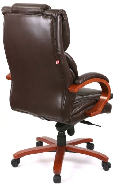 Крісло АКЛАС Флорида EX GB-233WW (Шкіра LC-K Dark brown)