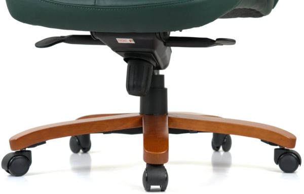 Крісло АКЛАС Флорида EX GB-233WW (Шкіра Lux LC Green)