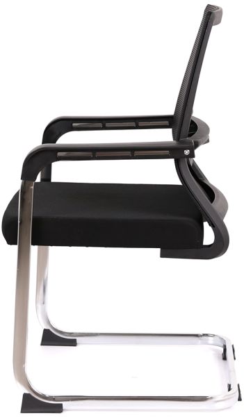 Крісло конференційне АКЛАС Бруно mesh СН CF (Чорний)