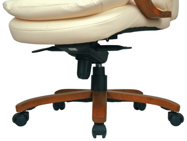 Крісло АКЛАС Флорида EX GB-233WW (Шкіра LC-F Beige)